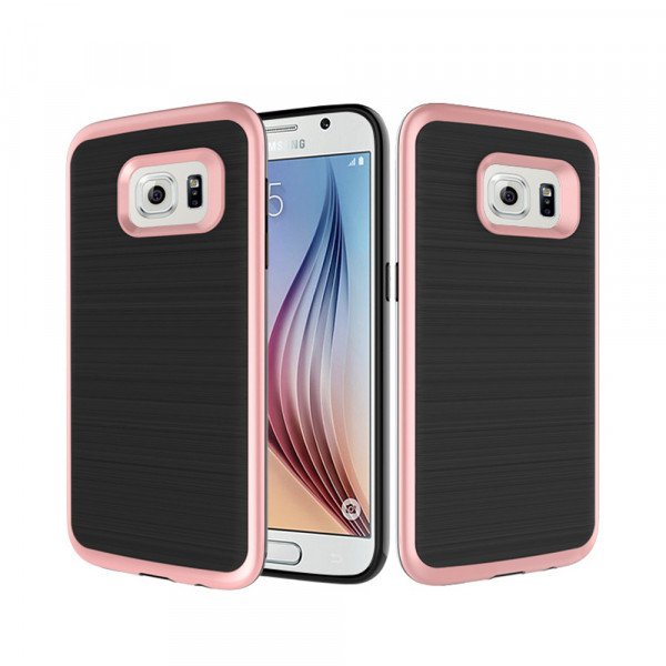 Wholesale Samsung Galaxy S7 Impact Hybrid Case (Rose Gold)